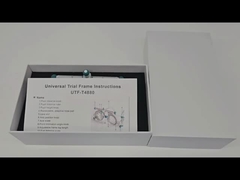 Оптическая офтальмологическая титановая универсальная пробная оправа регулируемая