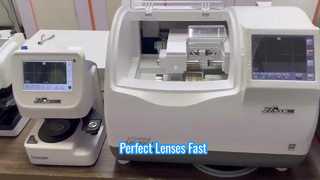 Автоматический обрезной станок для линз