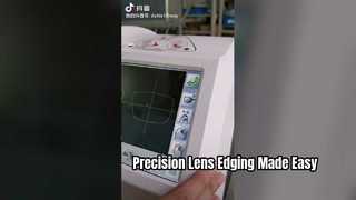 Взгляд поближе: 3D-обрезной станок с автоматической обработкой линз без шаблонов и 8-дюймовым цветным сенсорным экраном